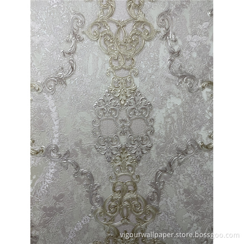 PVC VInyl Wallpaper For Wall Paper Covering